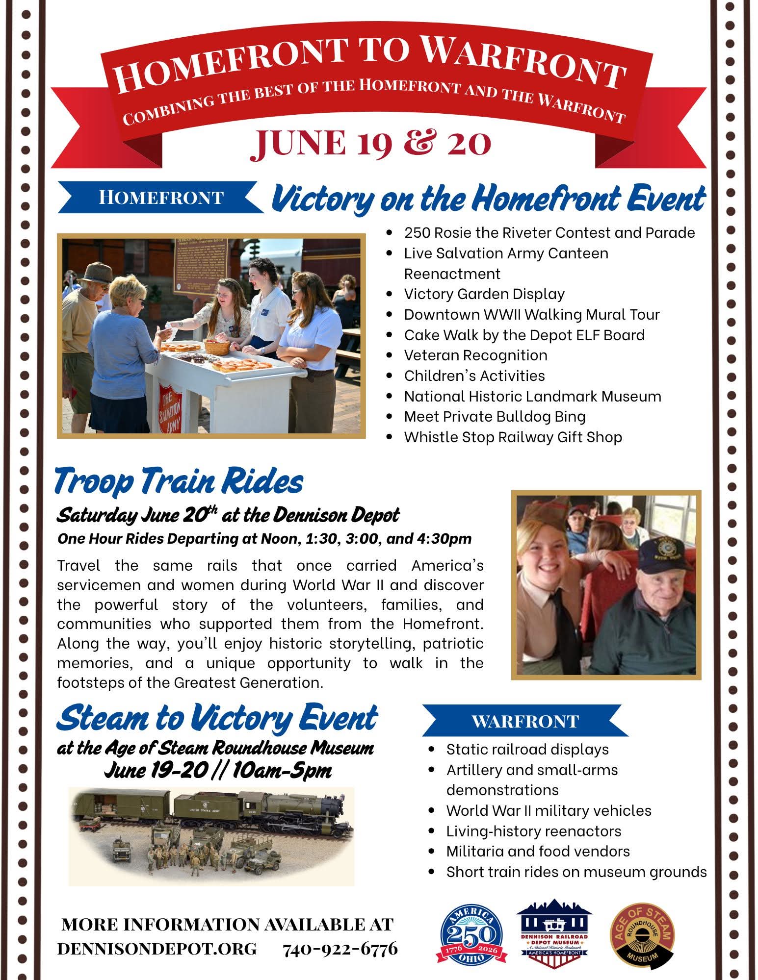 A flyer for an event