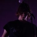 Geese performs at the 2026 Nelsonville Music Festival on Thursday, June 18, 2026. [Sophia Hoffman I WOUB]