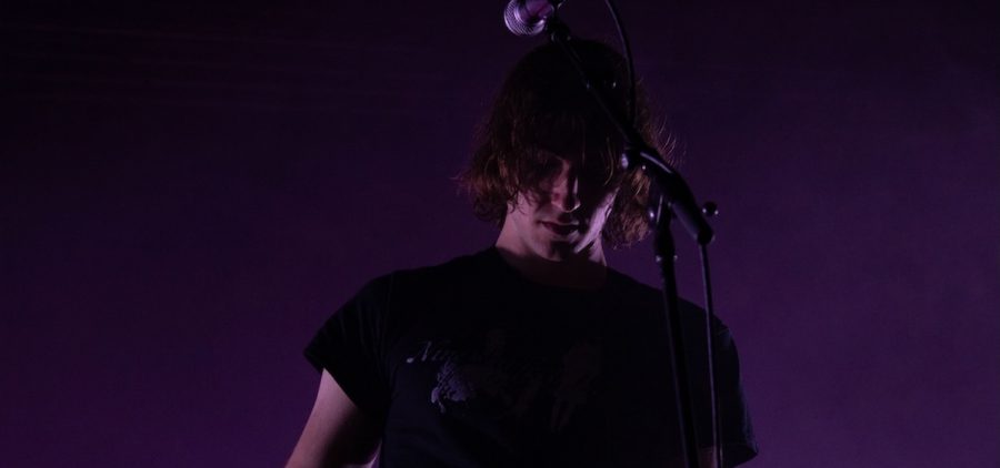 Geese performs at the 2026 Nelsonville Music Festival on Thursday, June 18, 2026. [Sophia Hoffman I WOUB]