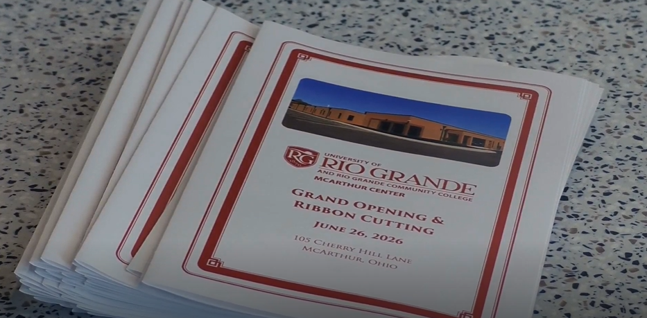 A photo of Rio Grande McArthur Center pamphlet