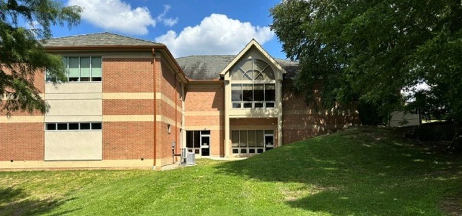 The Perry County District Library as seen from the outside.