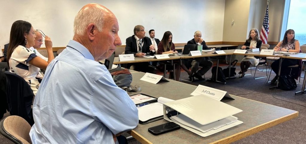The Ohio Property Tax Reform Working Group meets in downtown Columbus.
