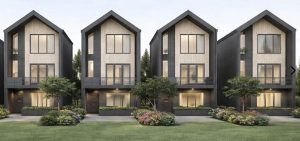 A conceptual rendering of what the homes might look like in the planned housing development at the end of Hudson Avenue in Athens.