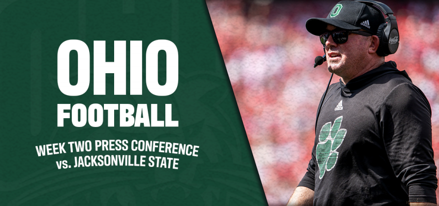 Ohio Football Week Two Press Conference with John Hauser