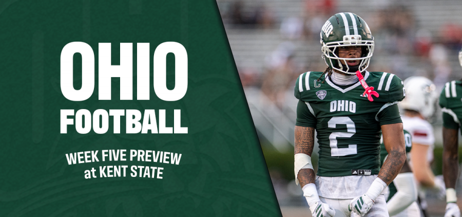 Ohio Football safety DJ Walker looks to the sideline during win over Jacksonville State