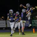 Unioto Shermans are celebrating after a touchdown