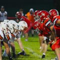Beaver Eastern Eagles and Symmes Valley Vikings are getting ready to face off on the line of scrimmage.