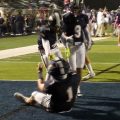 The Scotties are celebrating after a touchdown