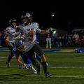 New Lexington is running the ball.