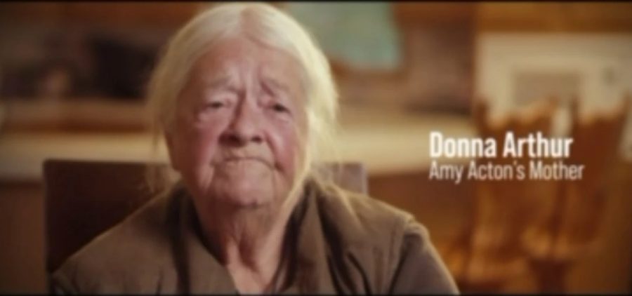 Donna Arthur, mother of Democratic candidate for Ohio governor Amy Acton, speaks in a political ad.
