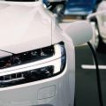 An electric vehicle charging